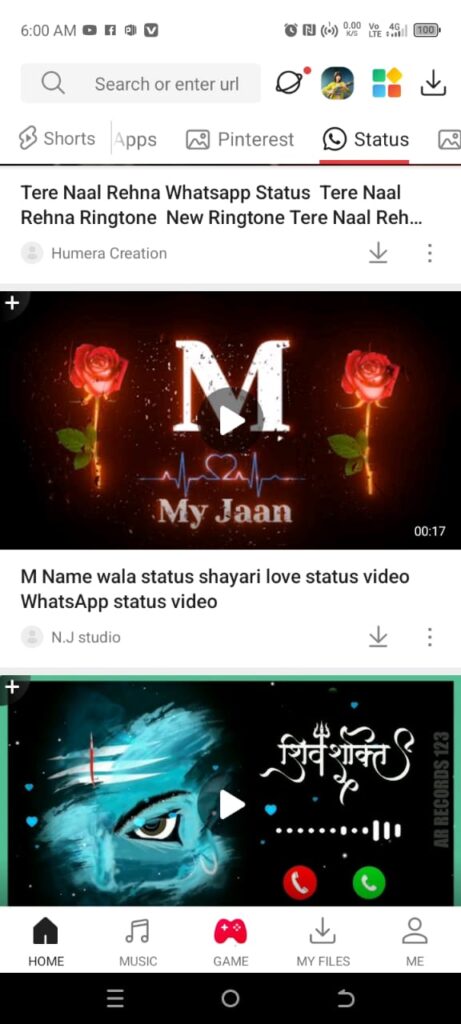 Vidmate APP Screenshot